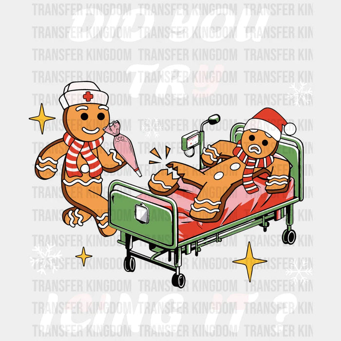 Did You Try Icing It? Valentine's Day Design - DTF heat transfer