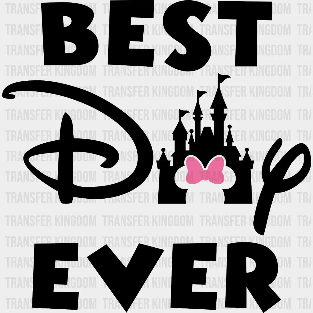 Disney Best Day Ever Mickey And Minnie Design - Dtf Heat Transfer