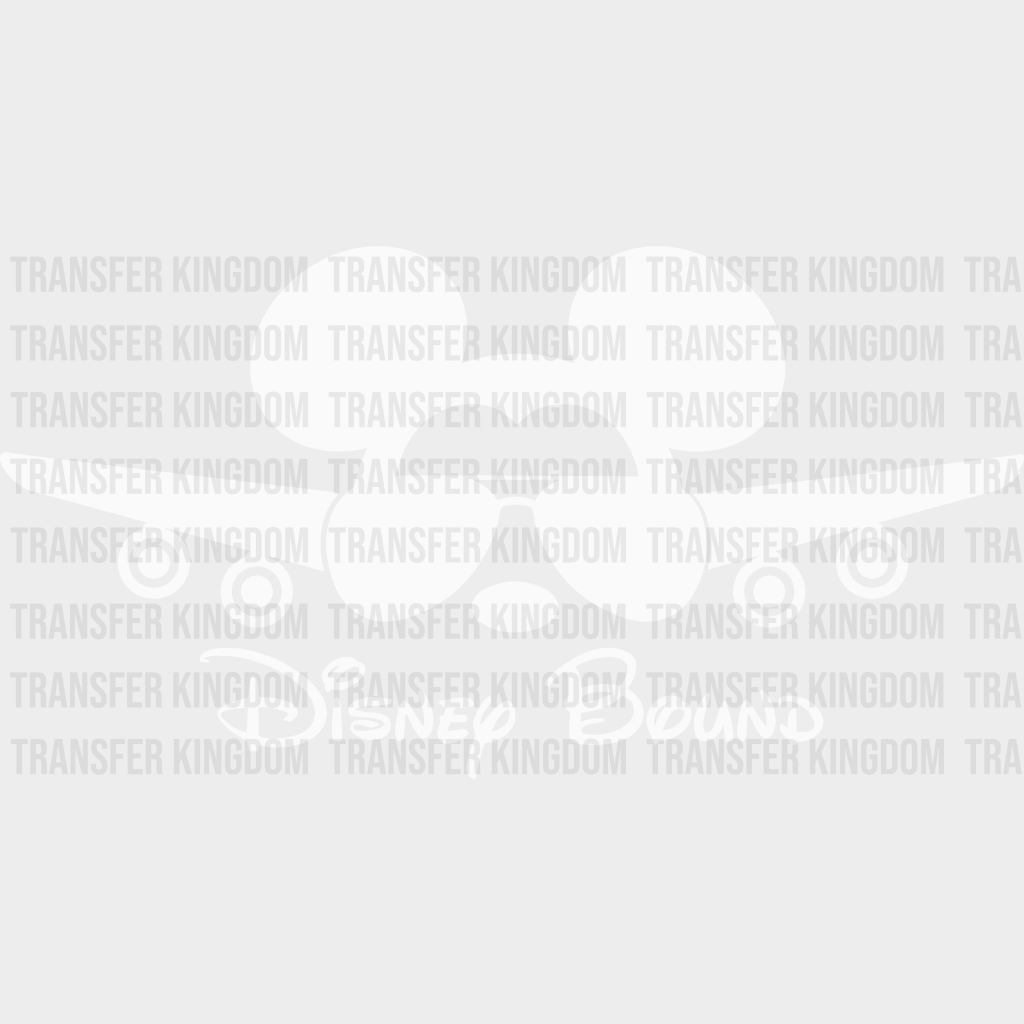 Disney Bound Dtf Transfer Unisex - S & M (10’) / Light Color Design See Imaging