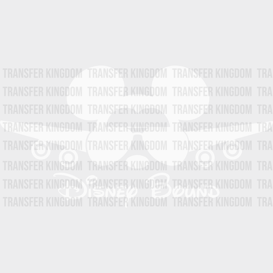 Disney Bound Dtf Transfer Unisex - S & M (10’) / Light Color Design See Imaging