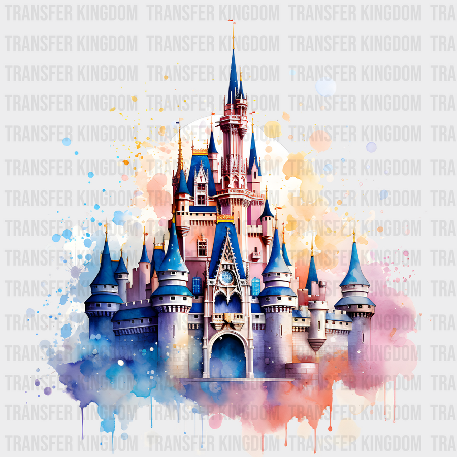 DISNEY CASTLE Design - DTF heat transfer