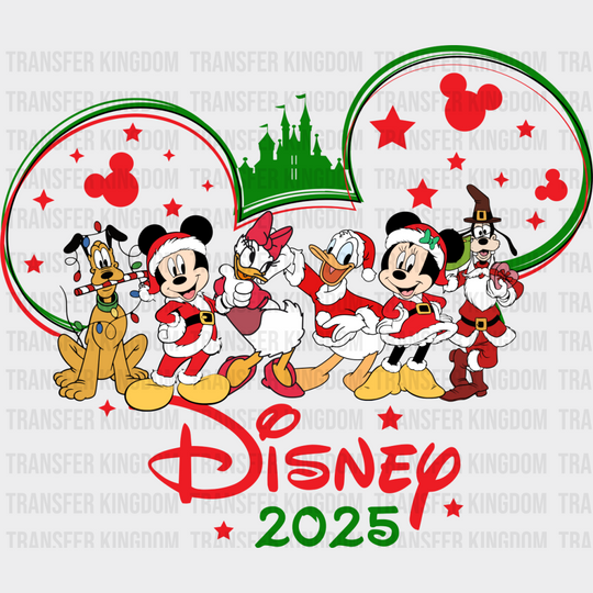 Disney Characters 2025 Design - Iron On Dtf Transfer Unisex S & M (10’’) / Dark Color See Imaging