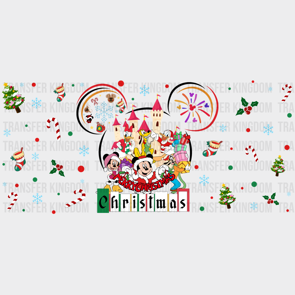 Disney Christmas Uv Dtf Wrap - Uv Dtf Transfer