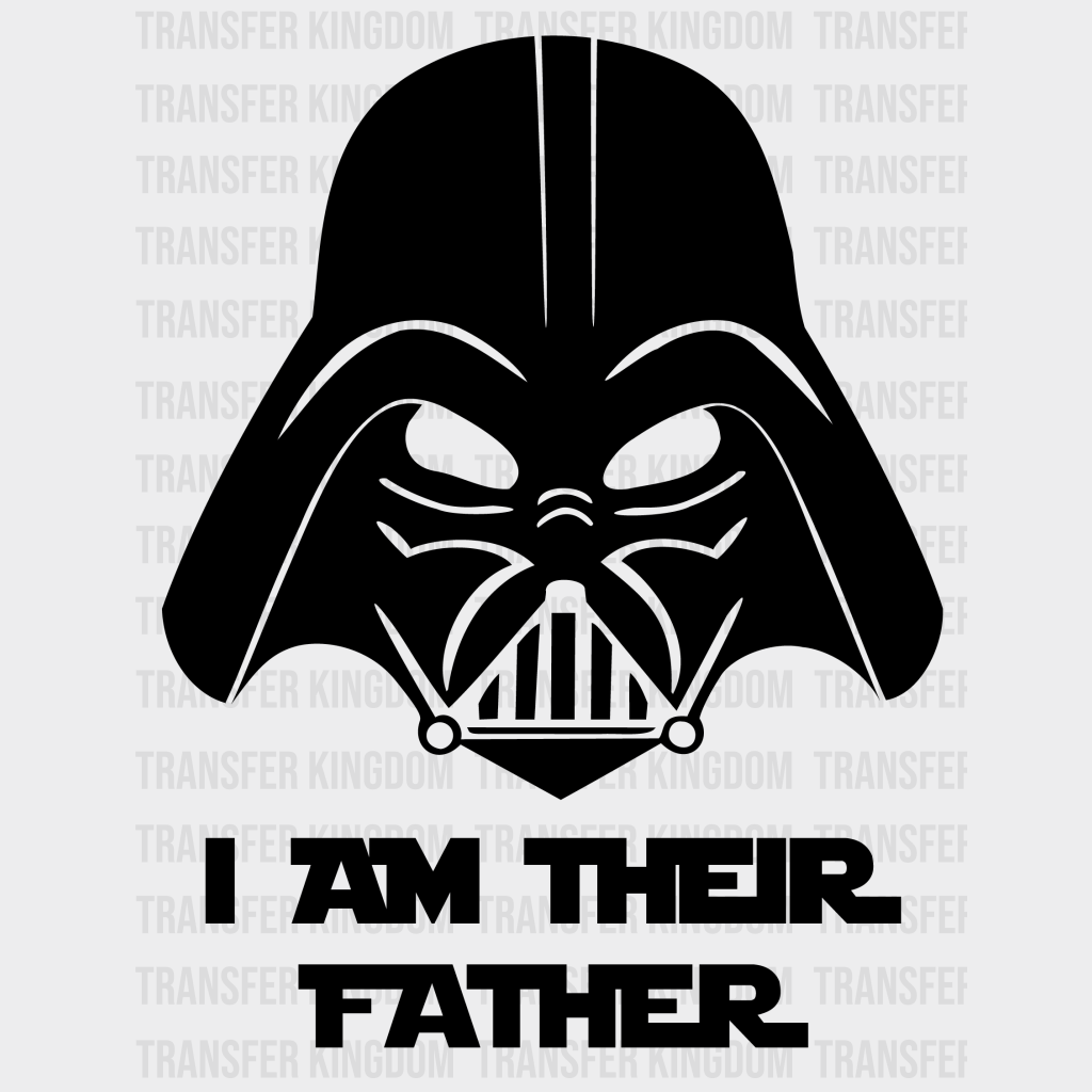 Disney Star Wars Darth Vader Their Father And Mother Design - Dtf Heat Transfer