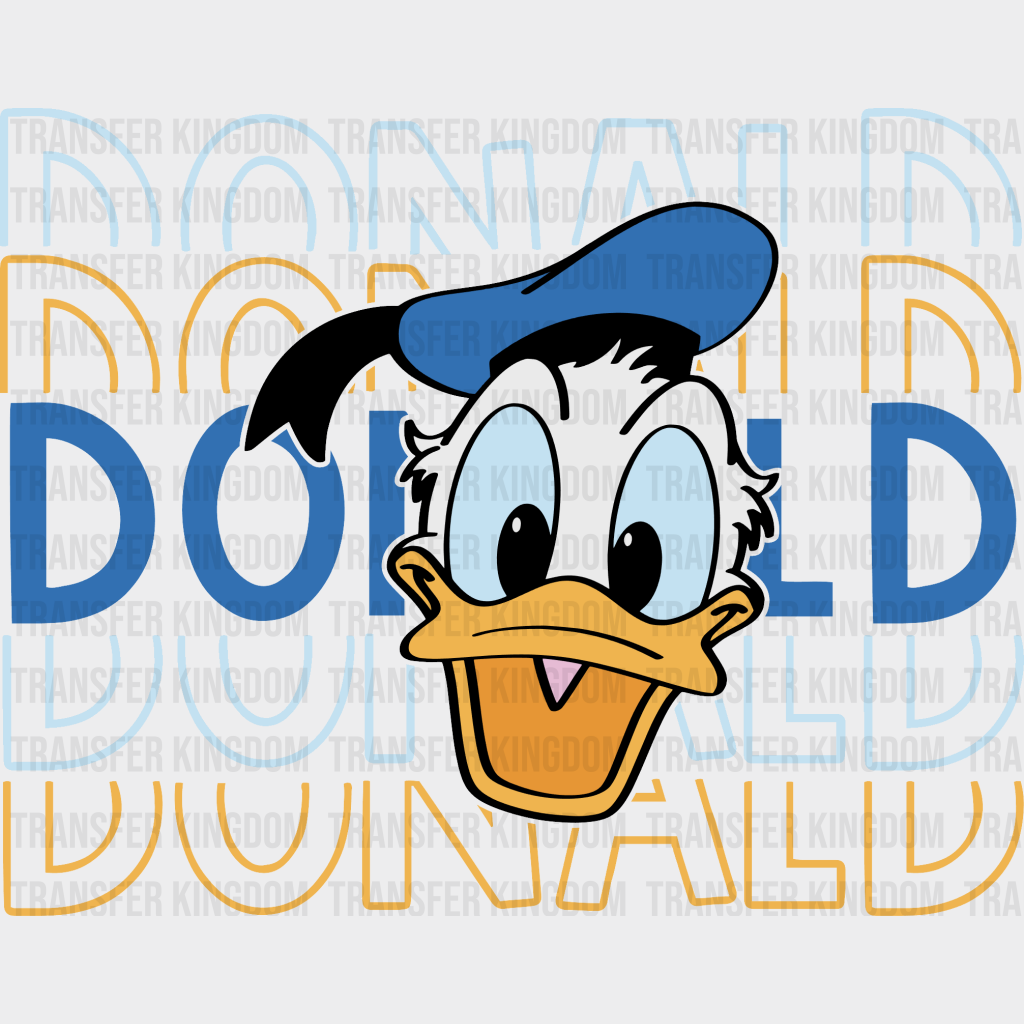 Donald Duck Disney Dtf Transfer