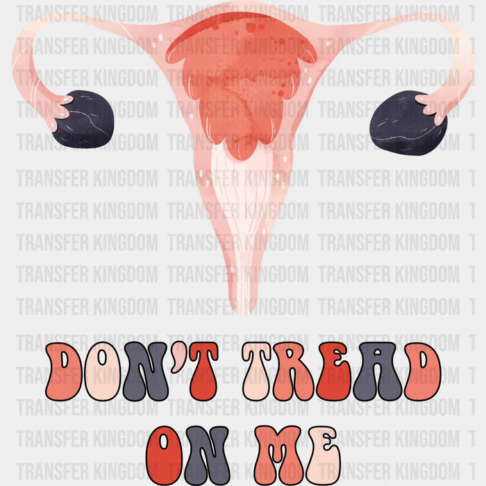 Don't Tread on Me Design - DTF heat transfer