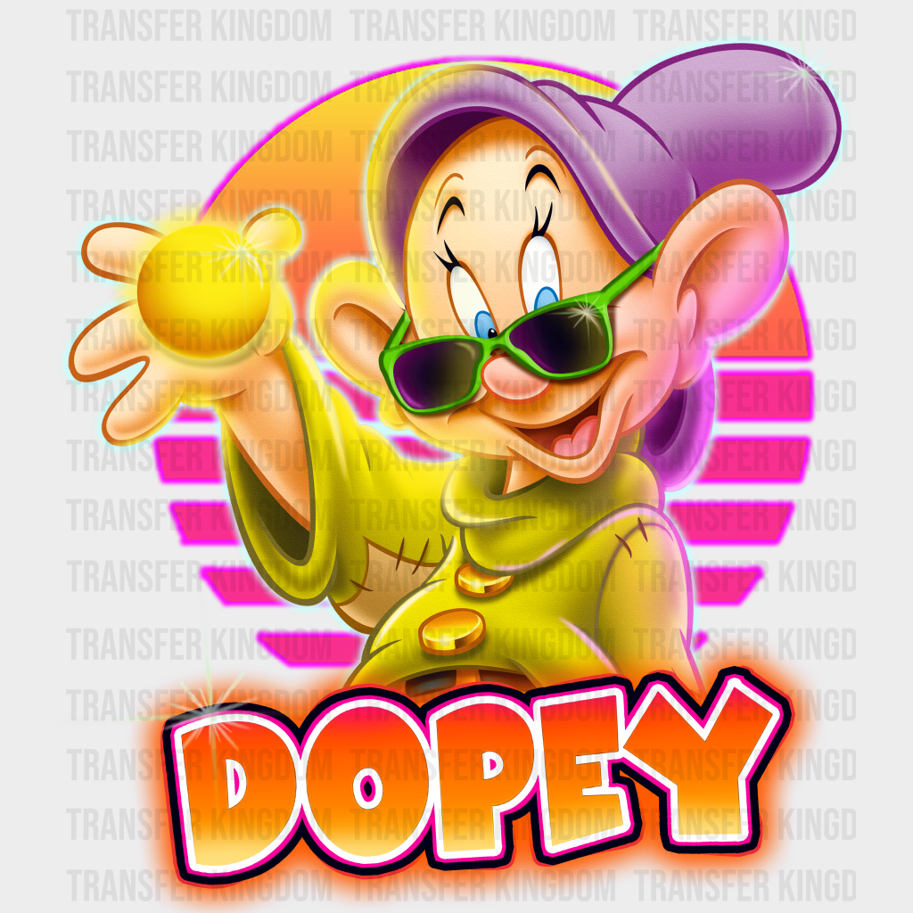 Dopey Disney Dtf Transfer