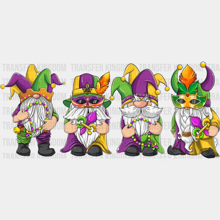 Dwarfs Mardi Gras Design- Mardi Gras DTF heat transfer
