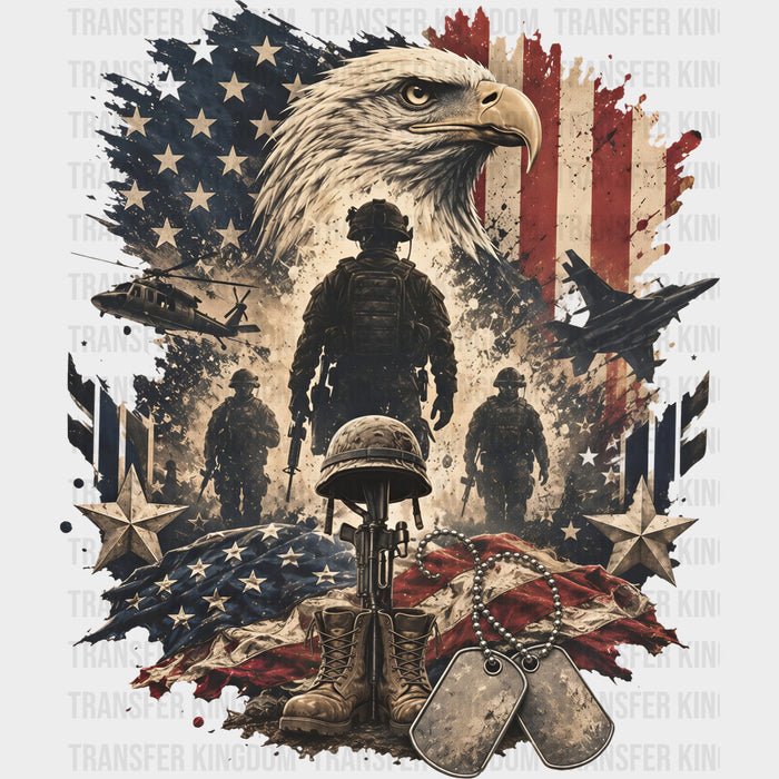 Eagle, Soldiers - Army DTF Transfers