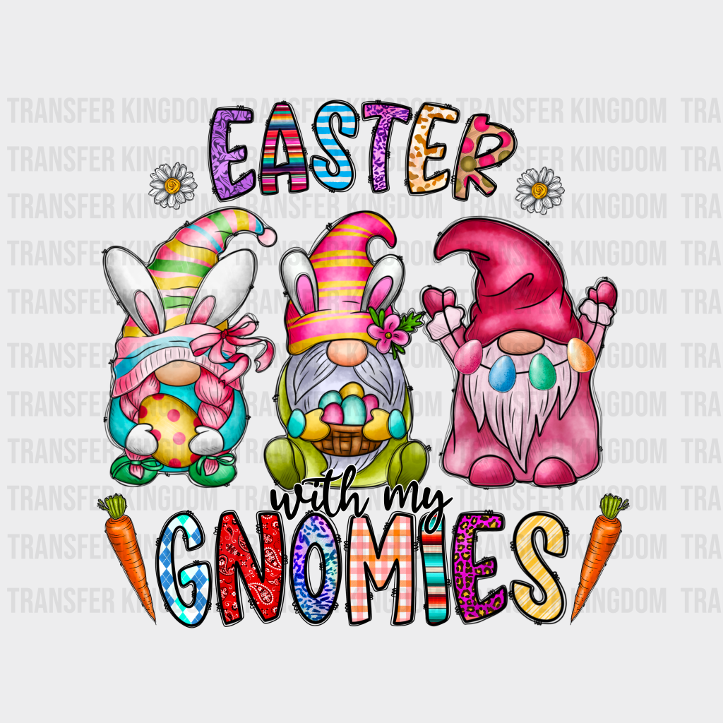 Easter Gnomies - Dtf Heat Transfer