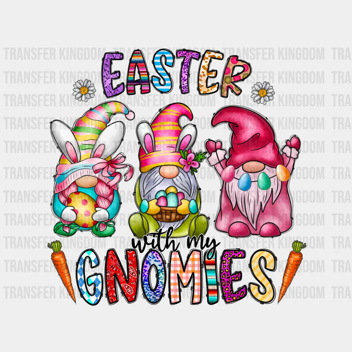Easter Gnomies - Easter DTF heat transfer