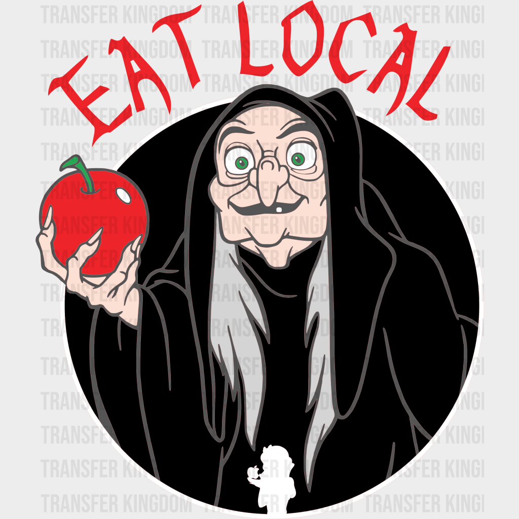 Eat Local Disney Dtf Transfer