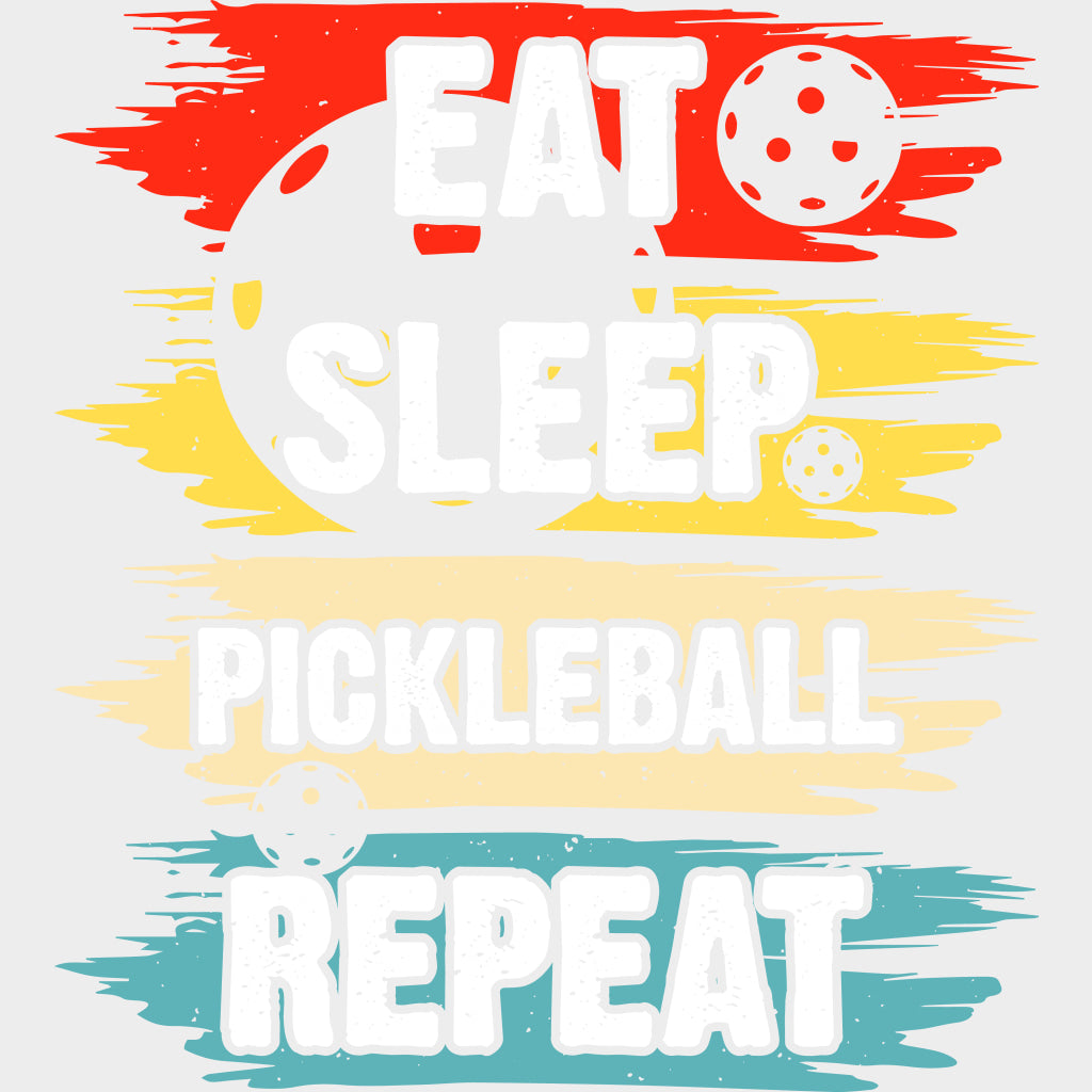 Pickle Sleep Eat Sleep Pickleball Repeat DTF Transfers – Transfer Kingdom