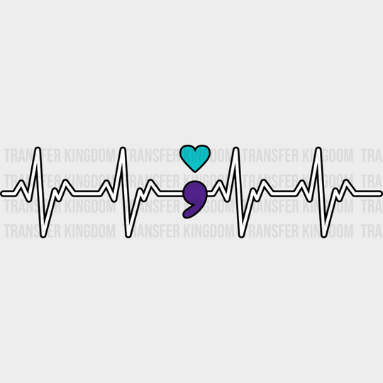 ECG - Suicide Awareness DTF Transfer