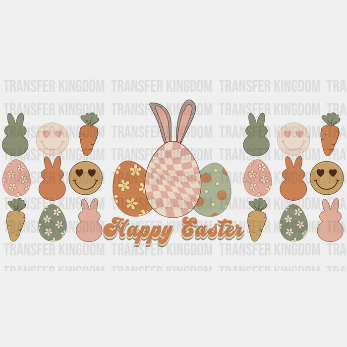 Eggs Easter UV DTF Transfer Cup Wrap UV DTF Sticker