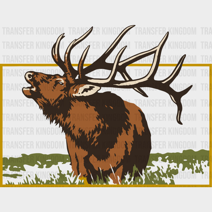 Elk Deer - Hunting DTF Transfers