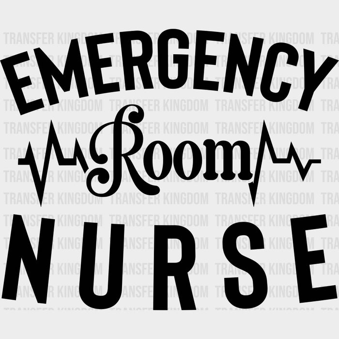 Emergency Room Nurse ECG Line - ER Nurse DTF Transfers