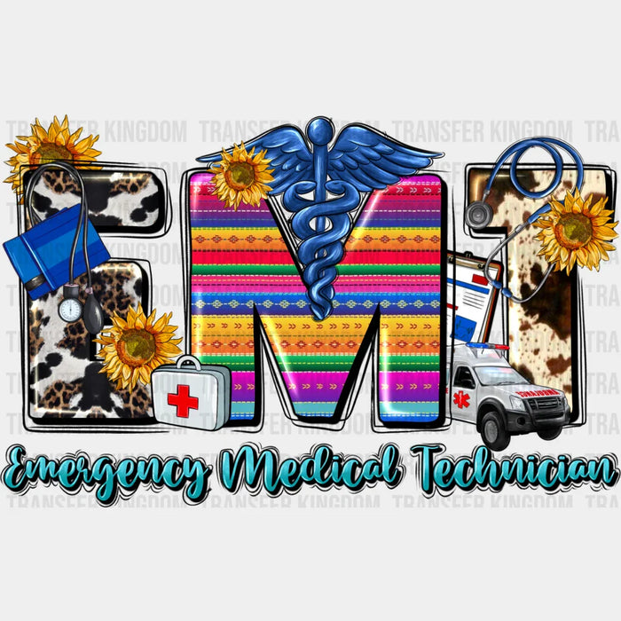 EMT Sunflower Design - EMT DTF Heat Transfer