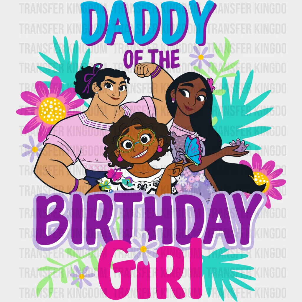 Encanto Birthday Girl And Family Design - Dtf Heat Transfer