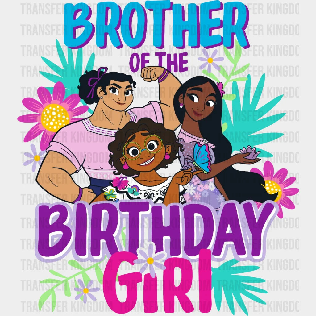 Encanto Birthday Girl And Family Design - Dtf Heat Transfer