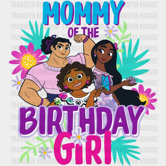 Encanto Birthday Girl And Family Design - Dtf Heat Transfer