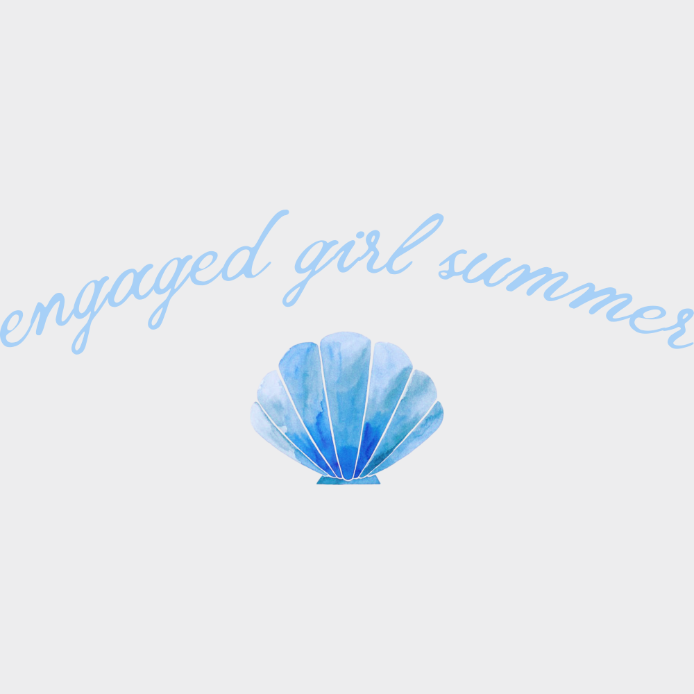 Engaged Girl Summer - Summer DTF Transfer Adult Unisex - S & M (10’’) / Light Color Design (See Imaging)