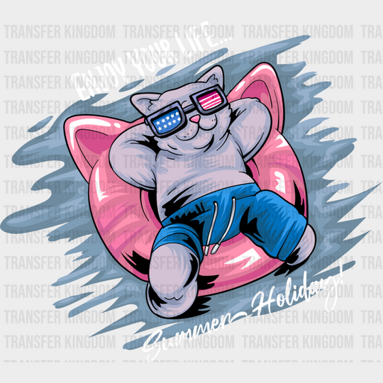Enjoy Your Life Summer Holiday - Funny DTF Transfer