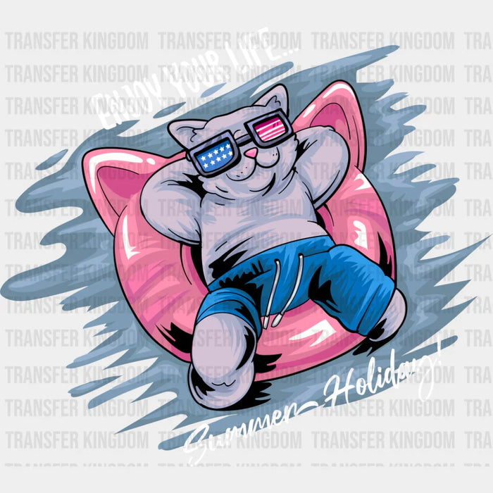 Enjoy Your Life Summer Holiday - Funny DTF Transfer