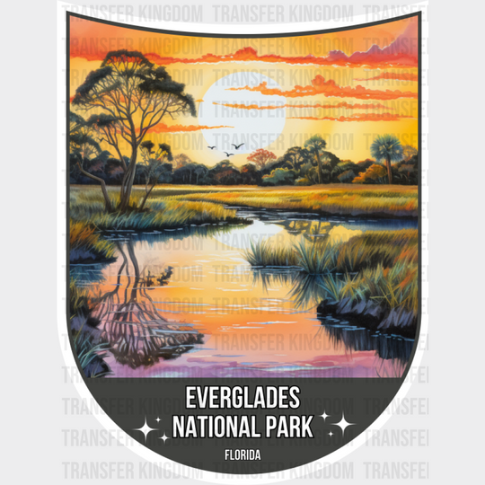 Everglades National Park Florida - National Parks DTF Transfer