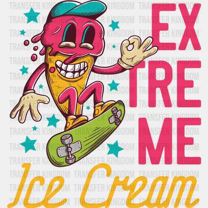 Extreme Ice Cream - Funny DTF Transfer