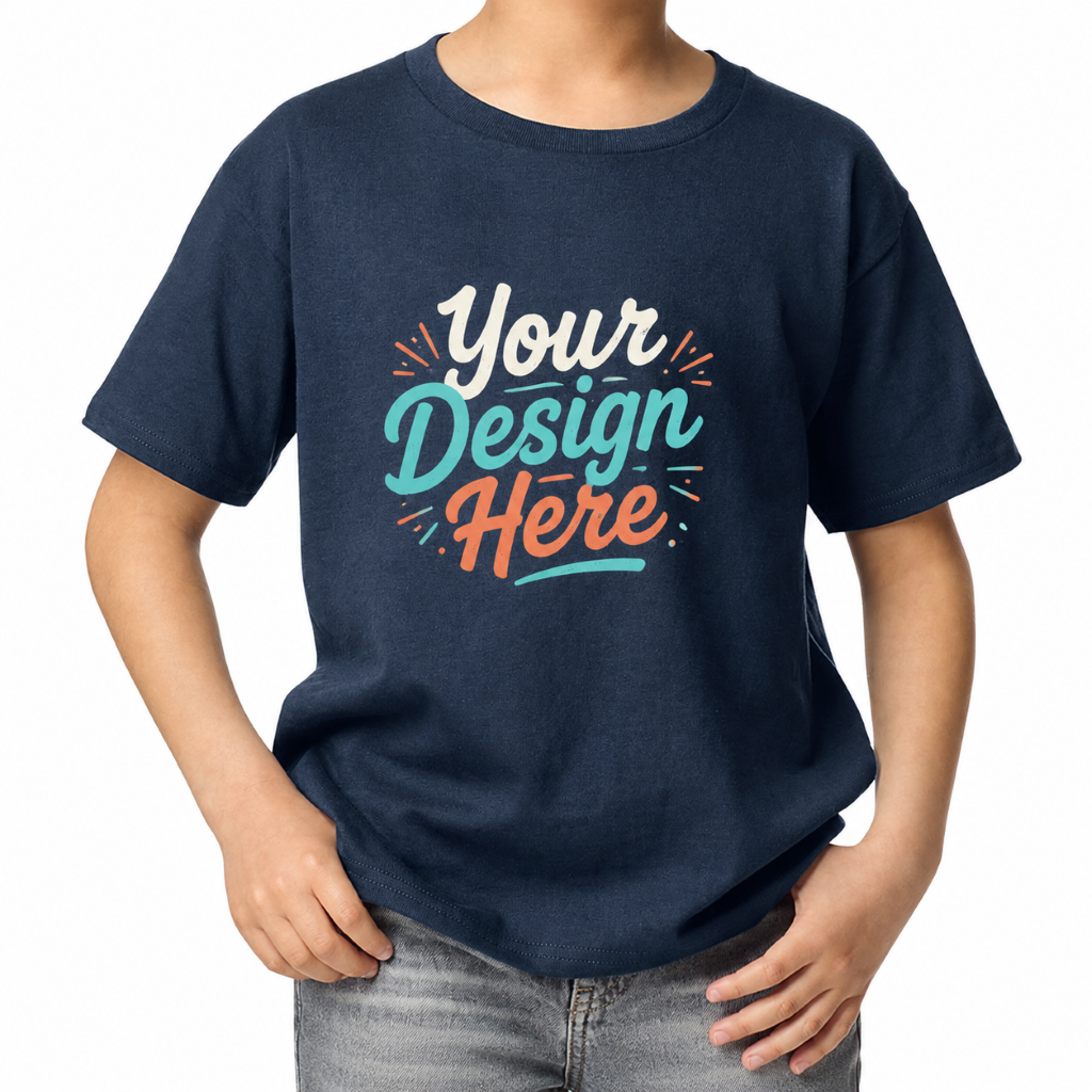 Custom GILDAN Heavy Cotton Youth T-Shirt 5000B