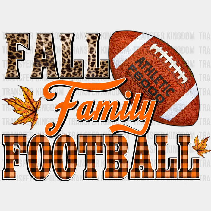 Fall Family Football Design - Fall DTF Transfer