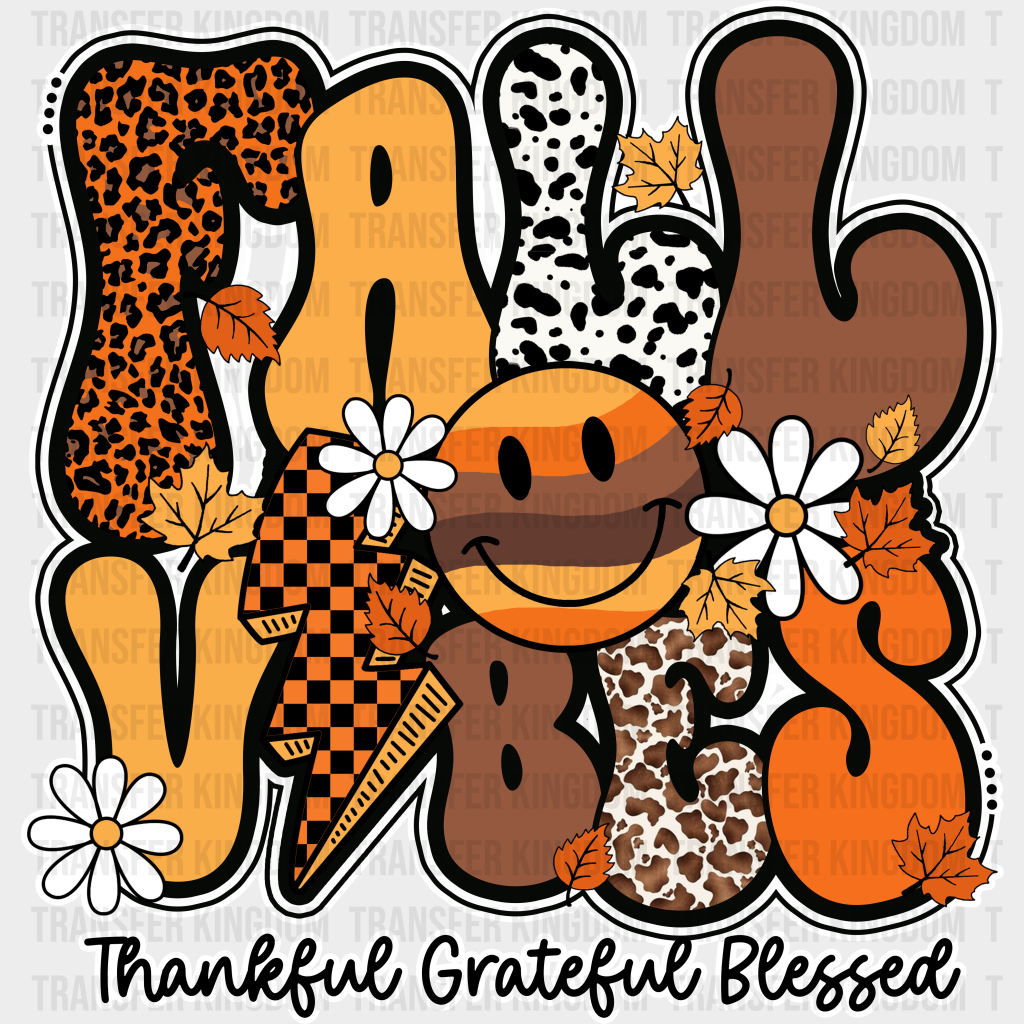 Peace Love Fall DTF