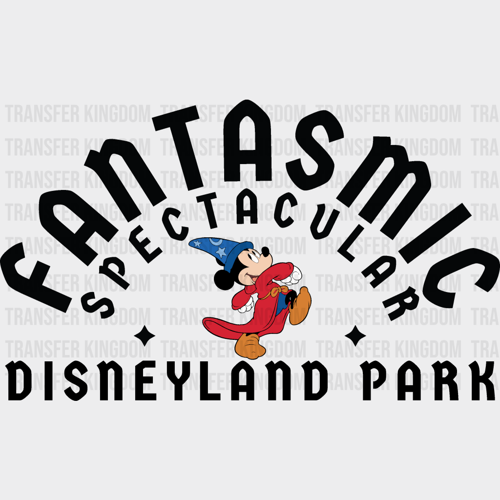 Fantasmic Spectacular Disneyland Park Disney Dtf Transfer