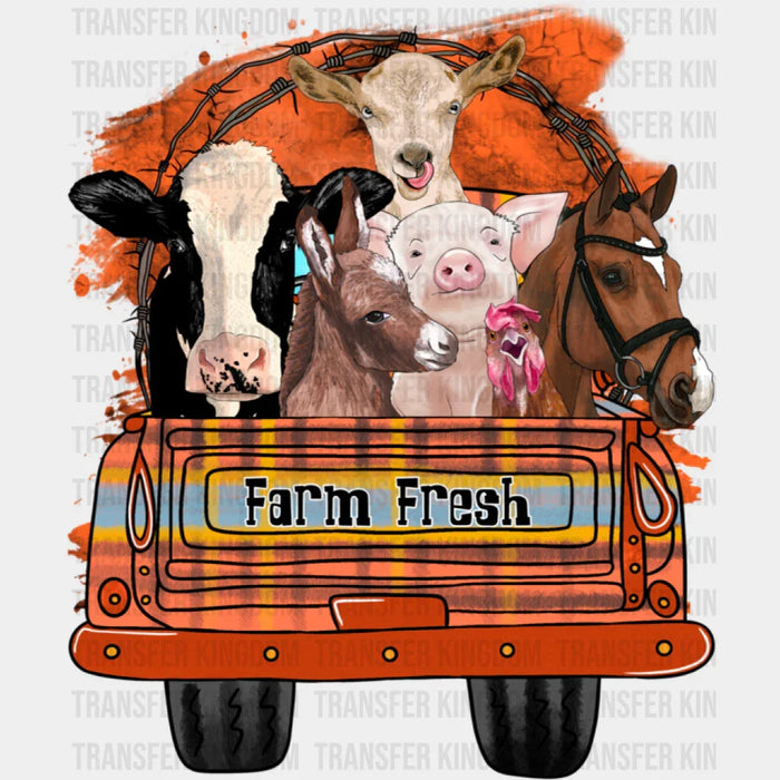 Farm Fresh Truck Design - Farmer DTF heat transfer