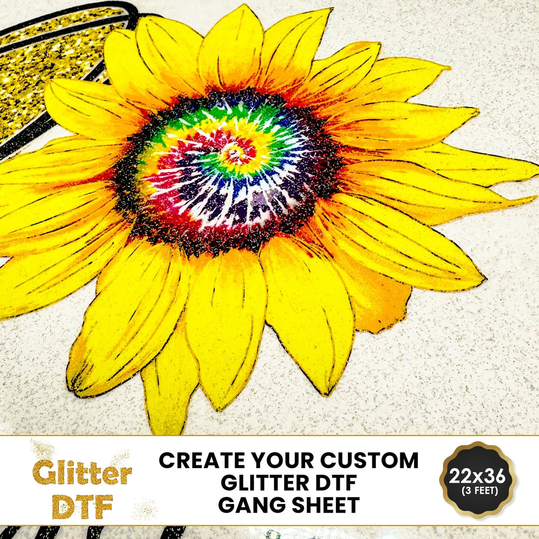 Custom Glitter DTF Gang Sheet Builder