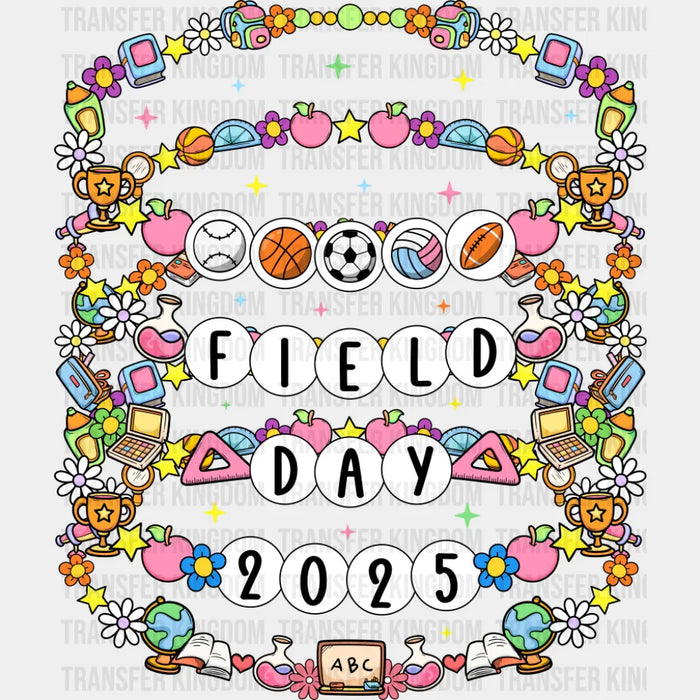 Field Day 2025 Bracelets - Field Day DTF Transfer