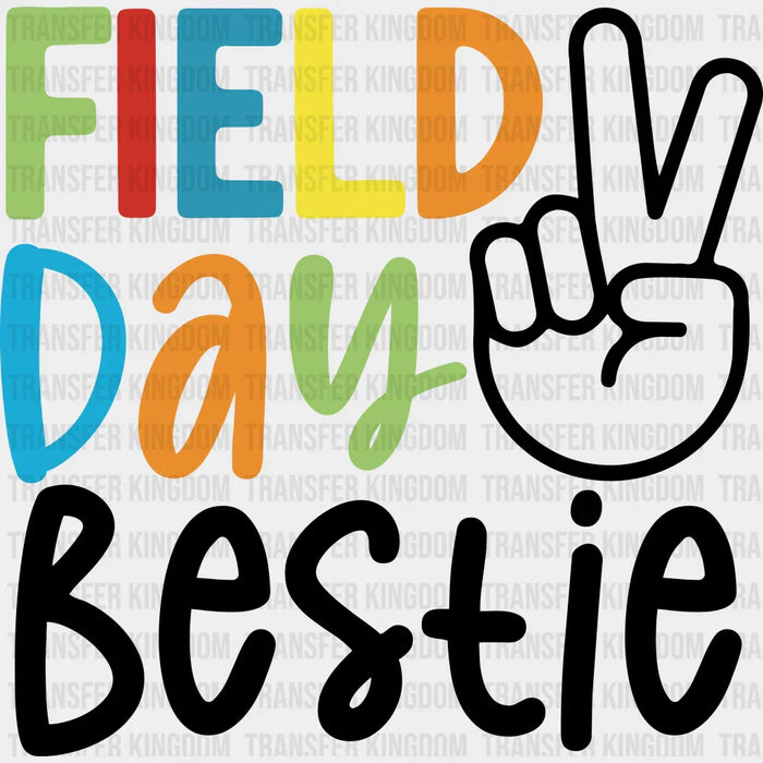 Field Day Bestie B&W - Field Day DTF Transfer