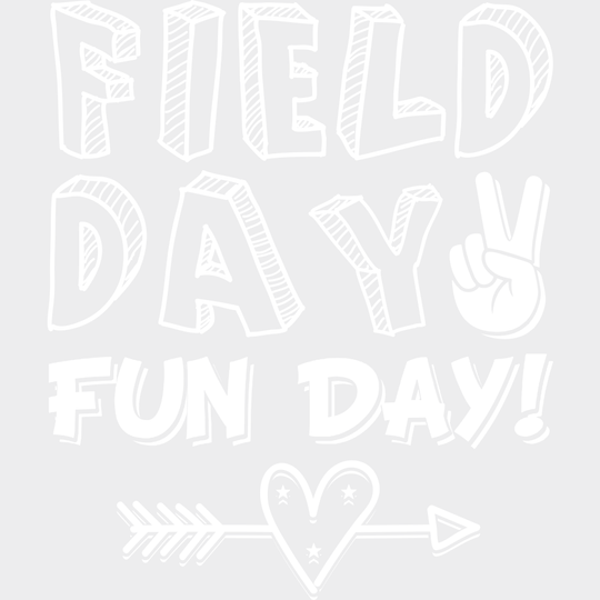 Field Day Fun Day B&W Design - Field Day DTF Transfer Adult Unisex - S & M (10’’) / Light Color Design (See Imaging)