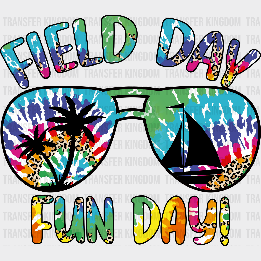 Field Day Fun Day Sunglasses - Field Day DTF Transfer
