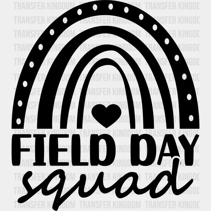 Field Day Squad B&W Design - Field Day DTF Transfer