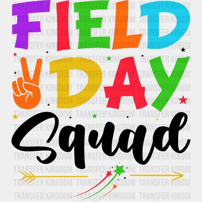 Field Day Squad Colorful - Field Day DTF Transfer