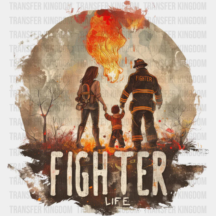 Fighter Life Design - Firefighter DTF Heat Transfer