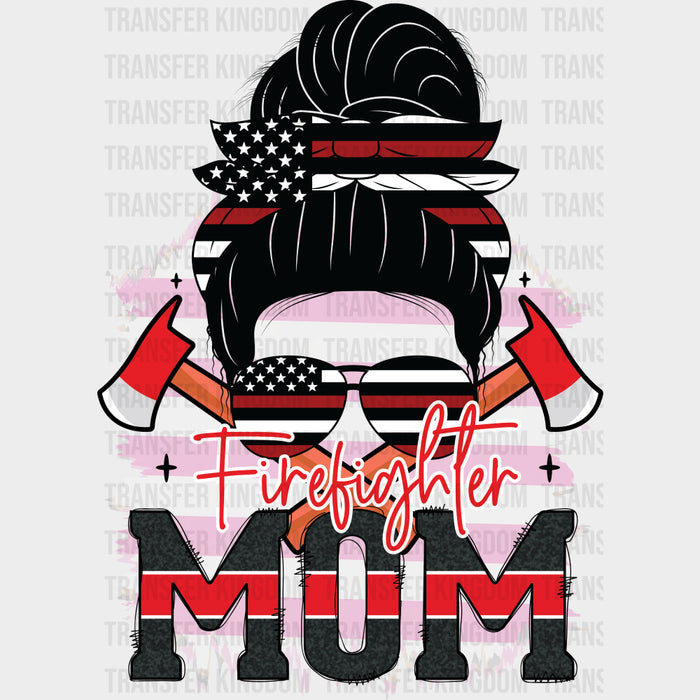 Firefighter Mom Bandana - Fire Department DTF Transfers