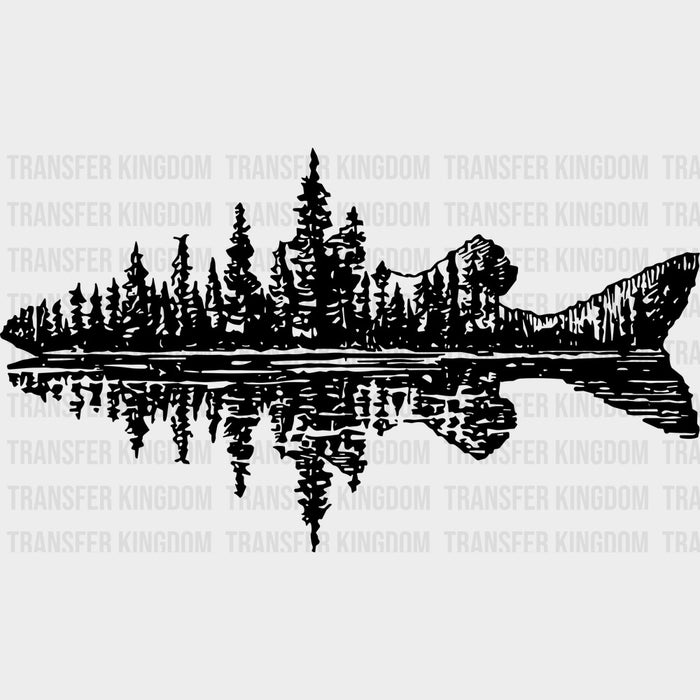 Fish Scenery - Fishing DTF Transfers