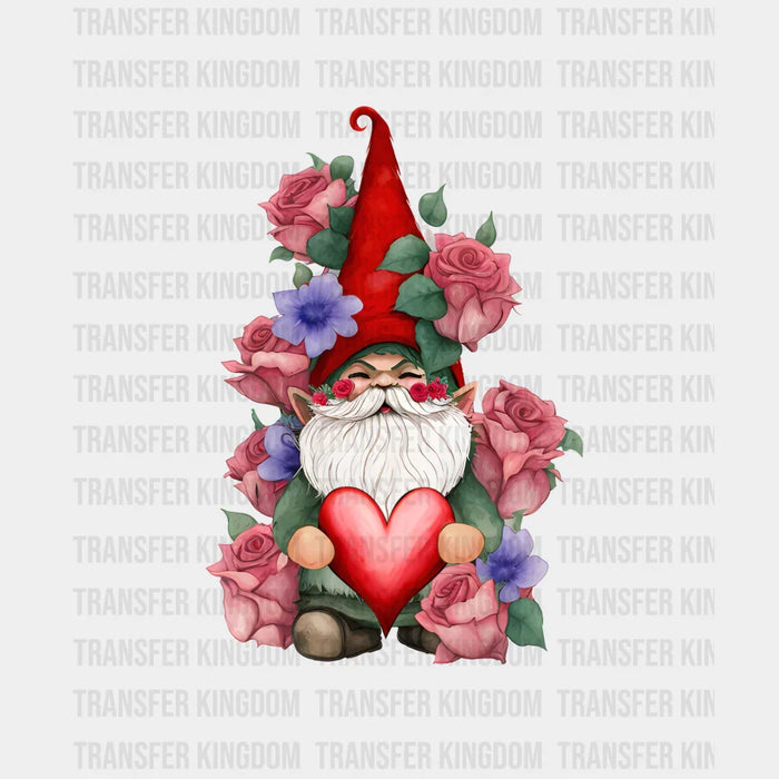 FLORAL SOLO GNOME - DTF heat transfer