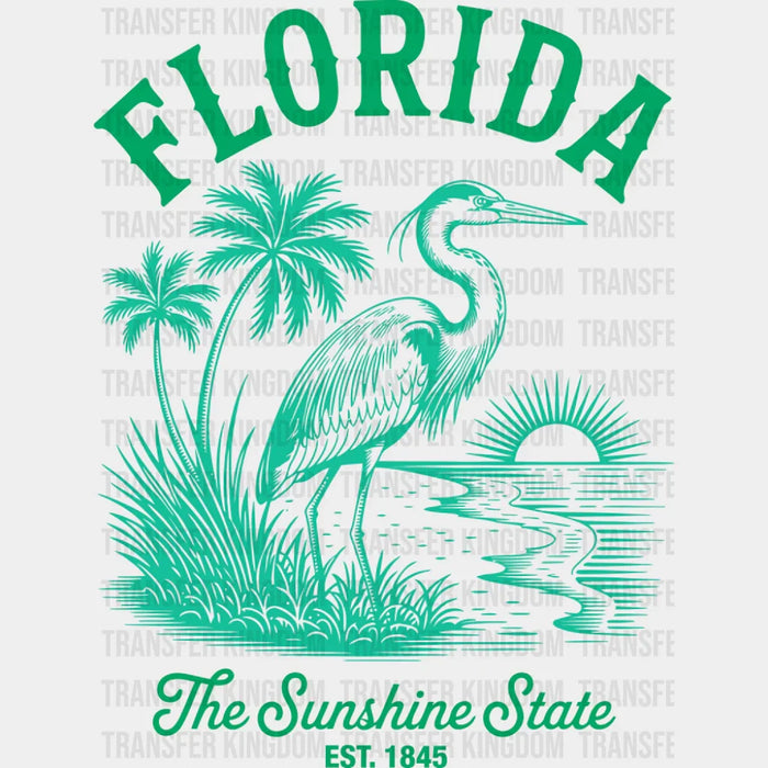 Florida The Sunshine State - States & Cities DTF Transfer