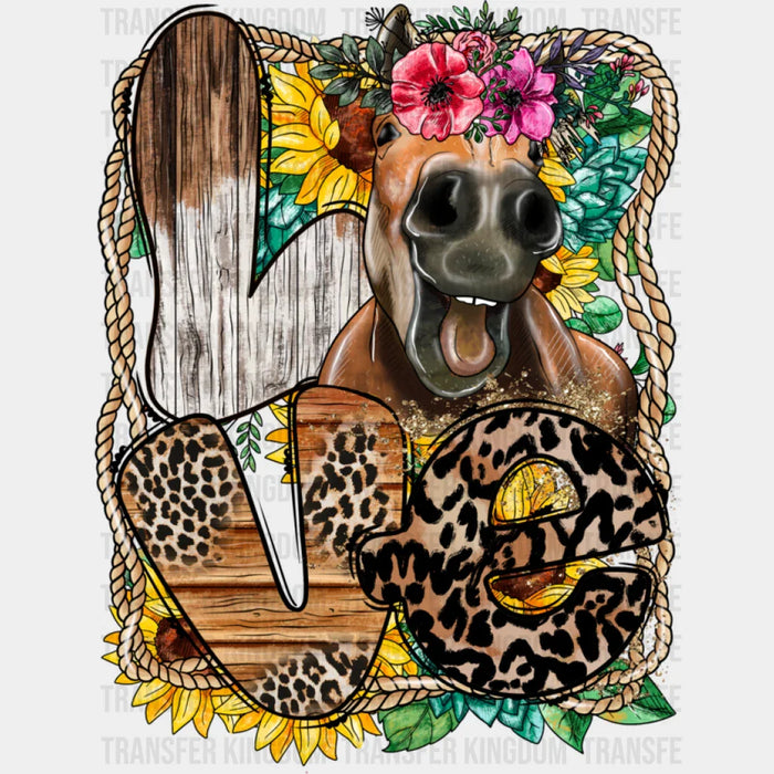 Flower Love Design - Farmer DTF heat transfer