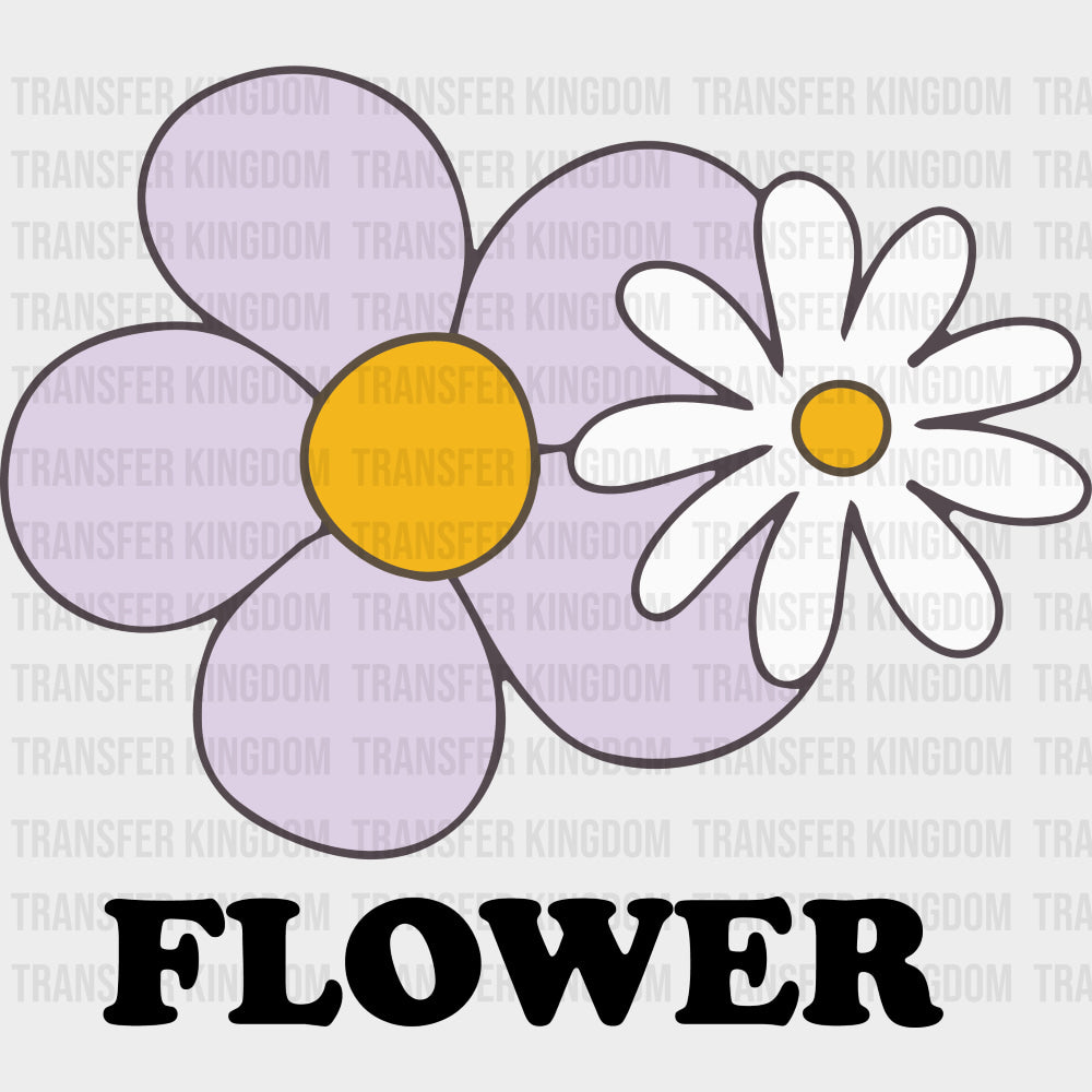 Flower - Mental Health DTF Transfers transfer-kingdom Dark Color Design (See Imaging)