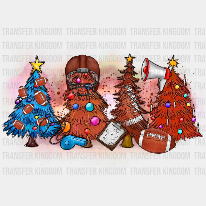 FOOTBALL Christmas Design - DTF heat transfer